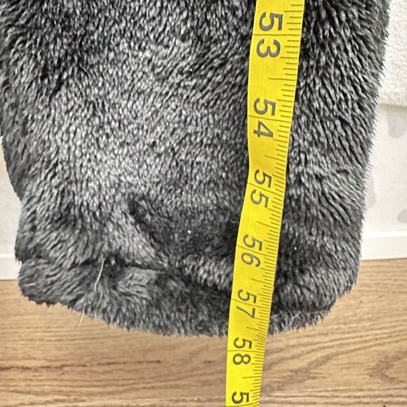 Briefly Stated Gorilla One Piece Costume Union Suit Faux Fur Hooded Adult Medium - Picture 8 of 12